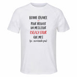 Maillot de Sport Homme pour Escala Deur Ca n'existe Pas Homme - T-Shirt Respirant Polyester Manches Courtes - Cadeau Sportif Anniversaire Noël Fête des Pères