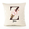 Housse de Coussin Premium zélie - Coton Canvas Fairtrade Beige Idée Cadeau Décoration Canapé