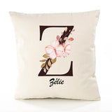 Housse de Coussin Premium zélie - Coton Canvas Fairtrade Beige Idée Cadeau Décoration Canapé