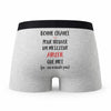 Caleçon Athlete ça n'existe Pas Homme - Humour Boxer Gris Idée Cadeau