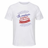 Maillot de Sport Homme Moniteur D Auto-Ecole Meilleur Monde - T-Shirt Respirant Polyester Manches Courtes - Cadeau Sportif Anniversaire Noël Fête des Pères
