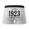 Caleçon Millésime 1923 - Humour Boxer Gris Idée Cadeau Anniversaire