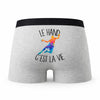 Caleçon Hand - Humour Boxer Gris Passion Idée Cadeau
