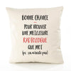 Housse de Coussin Premium Radiologue n'existe Pas - Coton Canvas Fairtrade Beige Idée Cadeau Décoration Canapé