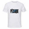 Maillot de Sport Homme Petanque Minimaliste - T-Shirt Respirant Polyester Manches Courtes - Cadeau Sportif Anniversaire Noël Fête des Pères