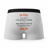 Caleçon Un Sasha Aussi Génial - Humour Boxer Gris Idée Cadeau