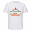 Maillot de Sport Homme Meilleur Kinesitherapeute Super Pouvoir Cadeau Anniversaire Noël Fête des Pères T-Shirt Respirant Polyester