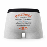Caleçon Un Meteorologue Aussi Génial - Humour Boxer Gris Idée Cadeau