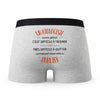 Caleçon Un Biologiste Aussi Génial - Humour Boxer Gris Idée Cadeau
