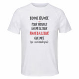 Maillot de Sport Homme Handballeur Ca n'existe Pas Homme - T-Shirt Respirant Polyester Manches Courtes - Cadeau Sportif Anniversaire Noël Fête des Pères