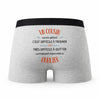 Caleçon Un Cousin Aussi Génial - Humour Boxer Gris Idée Cadeau