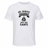 Maillot de Sport Homme Boxe Quarantenaire - T-Shirt Respirant Polyester Manches Courtes - Cadeau Sportif Anniversaire Noël Fête des Pères