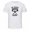 Maillot de Sport Homme Hockey Octogenaire - T-Shirt Respirant Polyester Manches Courtes - Cadeau Sportif Anniversaire Noël Fête des Pères