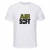 Maillot de Sport Homme Airsoft Minimaliste - T-Shirt Respirant Polyester Manches Courtes - Cadeau Sportif Anniversaire Noël Fête des Pères