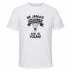 Maillot de Sport Homme Volant Quarantenaire - T-Shirt Respirant Polyester Manches Courtes - Cadeau Sportif Anniversaire Noël Fête des Pères