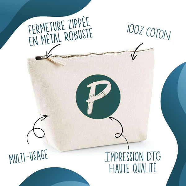 Pochette Trousse Sac Fourre-tout Tote Bag | idée cadeau Couple Amour Saint Valentin Mariage Fiançailles Anniversaire Romantique Amoureux