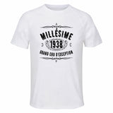 Maillot de Sport Homme 1938 Millesime Grand Cru Ministere Magie - T-Shirt Respirant Polyester Manches Courtes - Cadeau Sportif Anniversaire Noël Fête des Pères