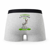 Caleçon Ce Chirurgien Têtu comme Un Âne - Humour Boxer Gris Idée Cadeau