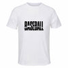 Maillot de Sport Homme Baseball Minimaliste - T-Shirt Respirant Polyester Manches Courtes - Cadeau Sportif Anniversaire Noël Fête des Pères