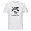 Maillot de Sport Homme Flechette Quinquagenaire - T-Shirt Respirant Polyester Manches Courtes - Cadeau Sportif Anniversaire Noël Fête des Pères