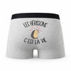 Caleçon Herisson - Humour Boxer Gris Passion Idée Cadeau