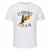 Maillot de Sport Homme Perroquet C'est La Vie - T-Shirt Respirant Polyester Manches Courtes - Cadeau Sportif Anniversaire Noël Fête des Pères