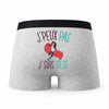 Caleçon Cesf - Humour Boxer Gris Idée Cadeau Passion