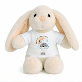 Peluche Lapin Bébé Doudou Leon Adorable Quand Je Dors Cadeau Naissance Nouveau-Né Baby Shower