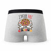 Caleçon Casino - Humour Boxer Gris Idée Cadeau Passion