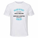 Maillot de Sport Homme pour Un Chef De Projet Formidable Blanc - T-Shirt Respirant Polyester Manches Courtes - Cadeau Sportif Anniversaire Noël Fête des Pères
