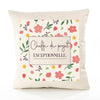 Housse de Coussin Femme Cheffe de Projet exceptionnelle Motif Floral déco Salon canapé Chambre Cadeau Femme Anniversaire noël Coussin décoratif Motif Floral