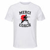 Maillot de Sport Homme Karate Coach - T-Shirt Respirant Polyester Manches Courtes - Cadeau Sportif Anniversaire Noël Fête des Pères