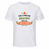 Maillot de Sport Homme Meilleur Bastien Super Pouvoir Cadeau Anniversaire Noël Fête des Pères T-Shirt Respirant Polyester