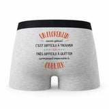 Caleçon Un Florentin Aussi Génial - Humour Boxer Gris Idée Cadeau