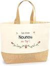 Sac Jute Bazar Nounou d'Amour