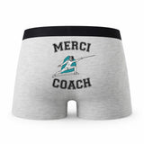 Caleçon Escrime - Humour Boxer Gris Idée Cadeau