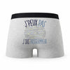 Caleçon Programmeur Programming Programmer - Humour Boxer Gris Idée Cadeau Passion