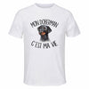 Maillot de Sport Homme Doberman C'est La Vie - T-Shirt Respirant Polyester Manches Courtes - Cadeau Sportif Anniversaire Noël Fête des Pères