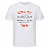 Maillot de Sport Homme pour Un Escala Deur Aussi Genial - T-Shirt Respirant Polyester Manches Courtes - Cadeau Sportif Anniversaire Noël Fête des Pères