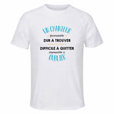 Maillot de Sport Homme pour Un Chanteur Formidable Blanc - T-Shirt Respirant Polyester Manches Courtes - Cadeau Sportif Anniversaire Noël Fête des Pères