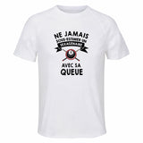 Maillot de Sport Homme Billard Sexagenaire - T-Shirt Respirant Polyester Manches Courtes - Cadeau Sportif Anniversaire Noël Fête des Pères