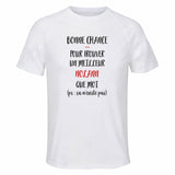 Maillot de Sport Homme pour Nolann Ca n'existe Pas Homme - T-Shirt Respirant Polyester Manches Courtes - Cadeau Sportif Anniversaire Noël Fête des Pères