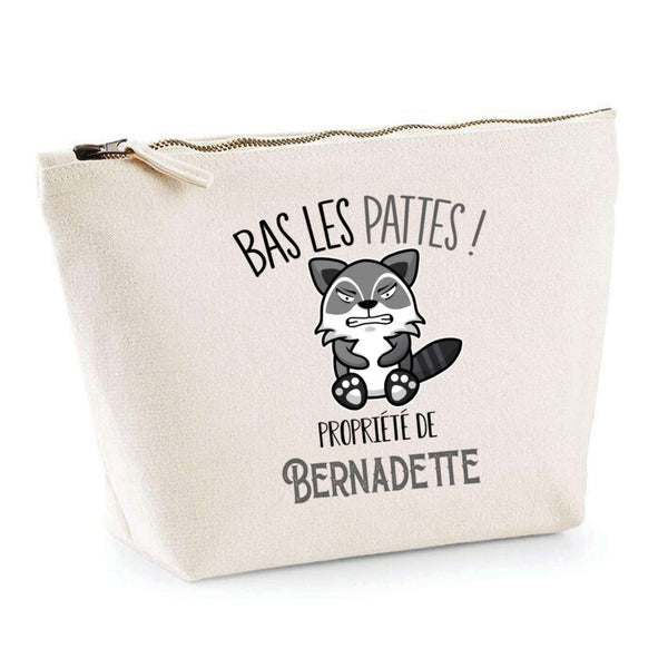 Trousse pochette de rangement maquillage Fête des Mères Mamie Famille Idée Cadeau anniversaire Noël Travail Boulot Métier Départ Retraite Collègue Femme