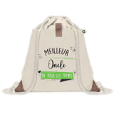 Sac à dos avec pochette Meilleur Oncle de tous les temps