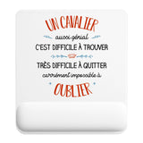 Tapis de souris ergonomique avec repose-poignet, accessoire bureau pour femme et homme, fête des pères, cadeau pas cher, idée cadeau fête des mères, secret santa, départ à la retraite, télétravail et gaming