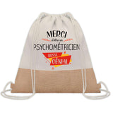 Sac Fête des Pères Papi Papa Cadeau anniversaire Noël Travail Boulot Métier Départ Retraite Collègue Homme cabas shopping plage