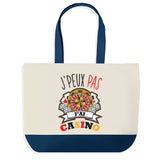 Sac de shopping bleu J'peux pas Casino