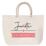 Sac Fête des Mères Mamie Famille Idée Cadeau anniversaire Noël Travail Boulot Métier Départ Retraite Collègue Femme cabas shopping plage