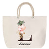 Sac Fête des Mères Mamie Famille Idée Cadeau anniversaire Noël Travail Boulot Métier Départ Retraite Collègue Femme cabas shopping plage