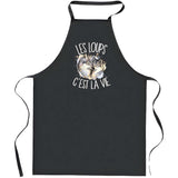 Cadeau Cuisinier cuisinière mère maman papa père mamie papi Vêtement Blouse de protection Barbecue Jardinage Tablier de Travail Tâches ménagères 